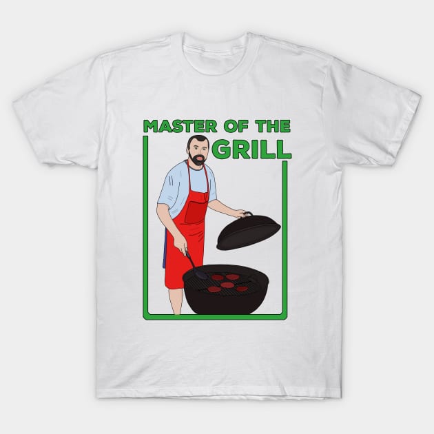 Master of the Grill T-Shirt by DiegoCarvalho